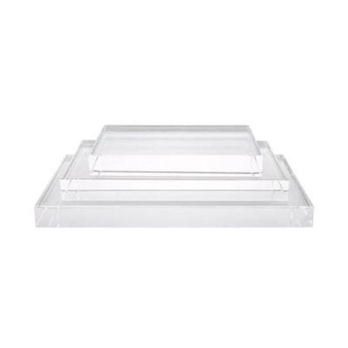 Solid Acrylic Riser Rectangular Display Base | Steph Musur Designs