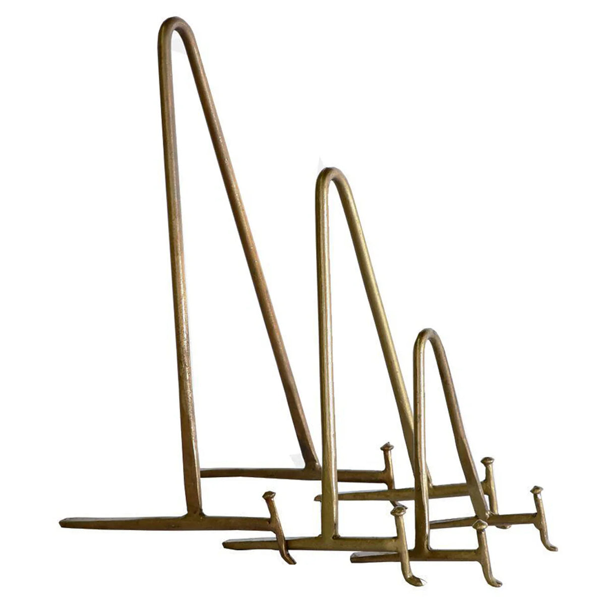 Antique Brass Display Stand - Medium