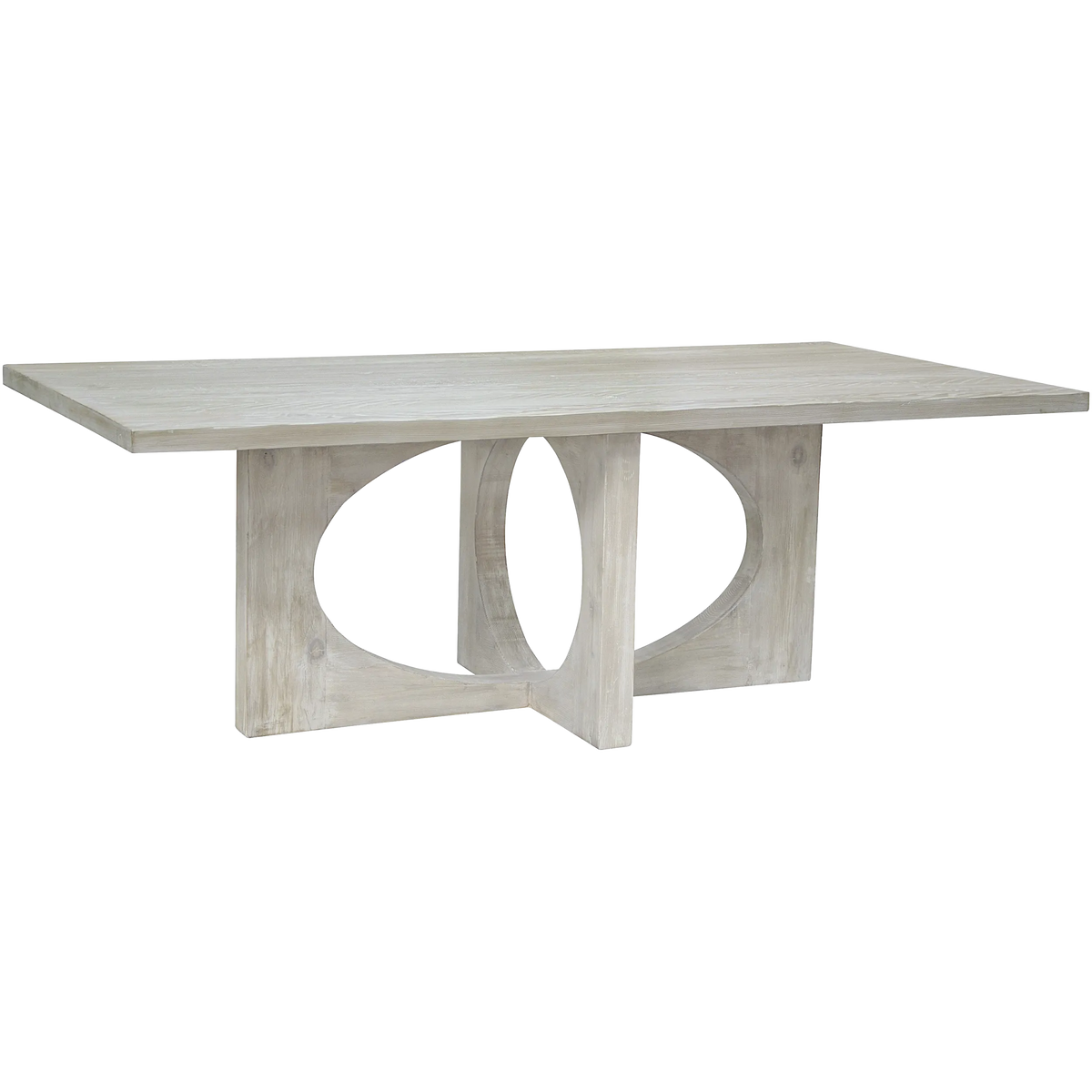 Buttercup Dining Table - 84 Inch Grey Wash Wax