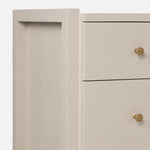Carrigan Dresser - French Gray Vintage Faux Shagreen 60 Inch