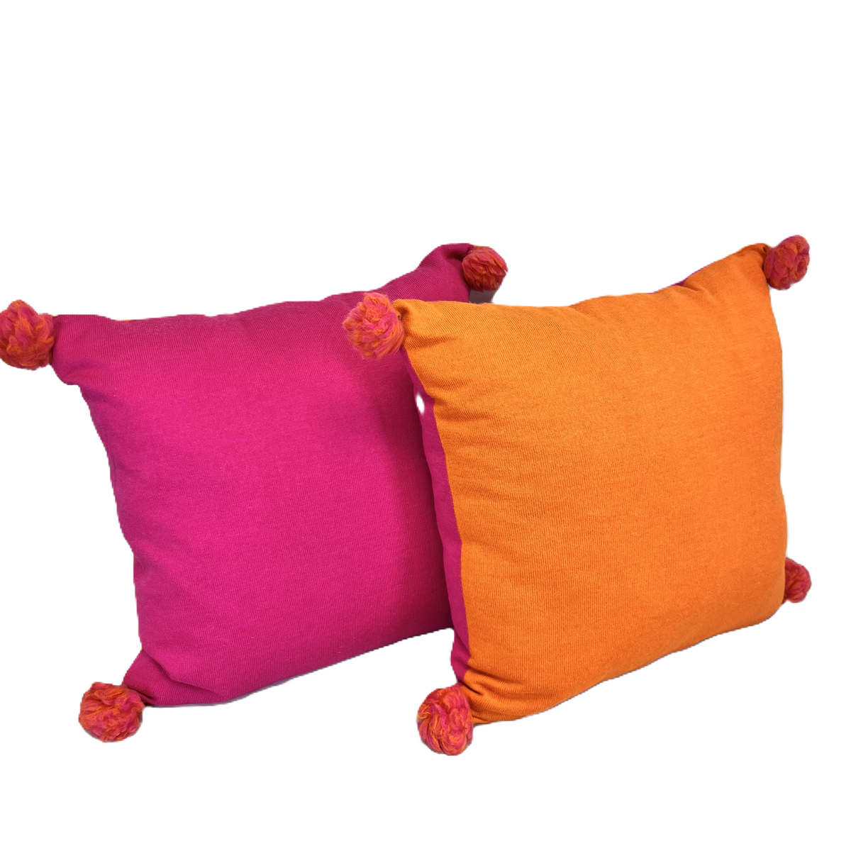 Dandi Pillow - Shocking Pink / Firecracker