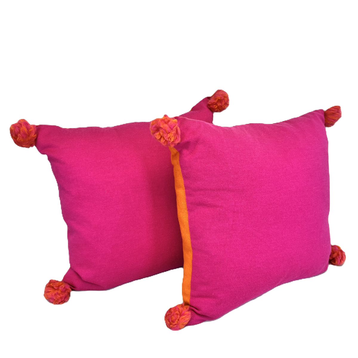 Dandi Pillow - Shocking Pink / Firecracker