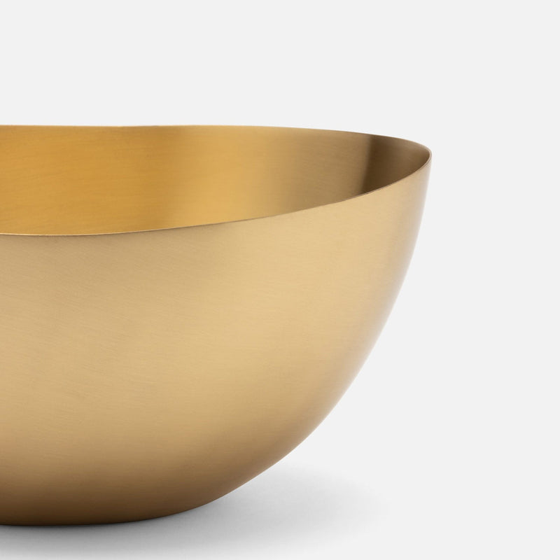 Forba Bowl Set of 3 - Satin Brass Metal