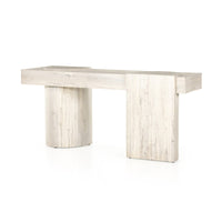 Georgie Console Table - Bleached Spalted Oak