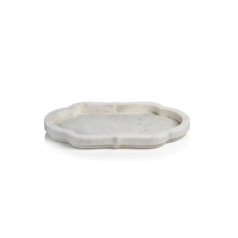 Marble Tray Pietre White - Small