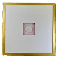 La Rose Merveille Intaglio 3 Framed Artwork - 16 x 16