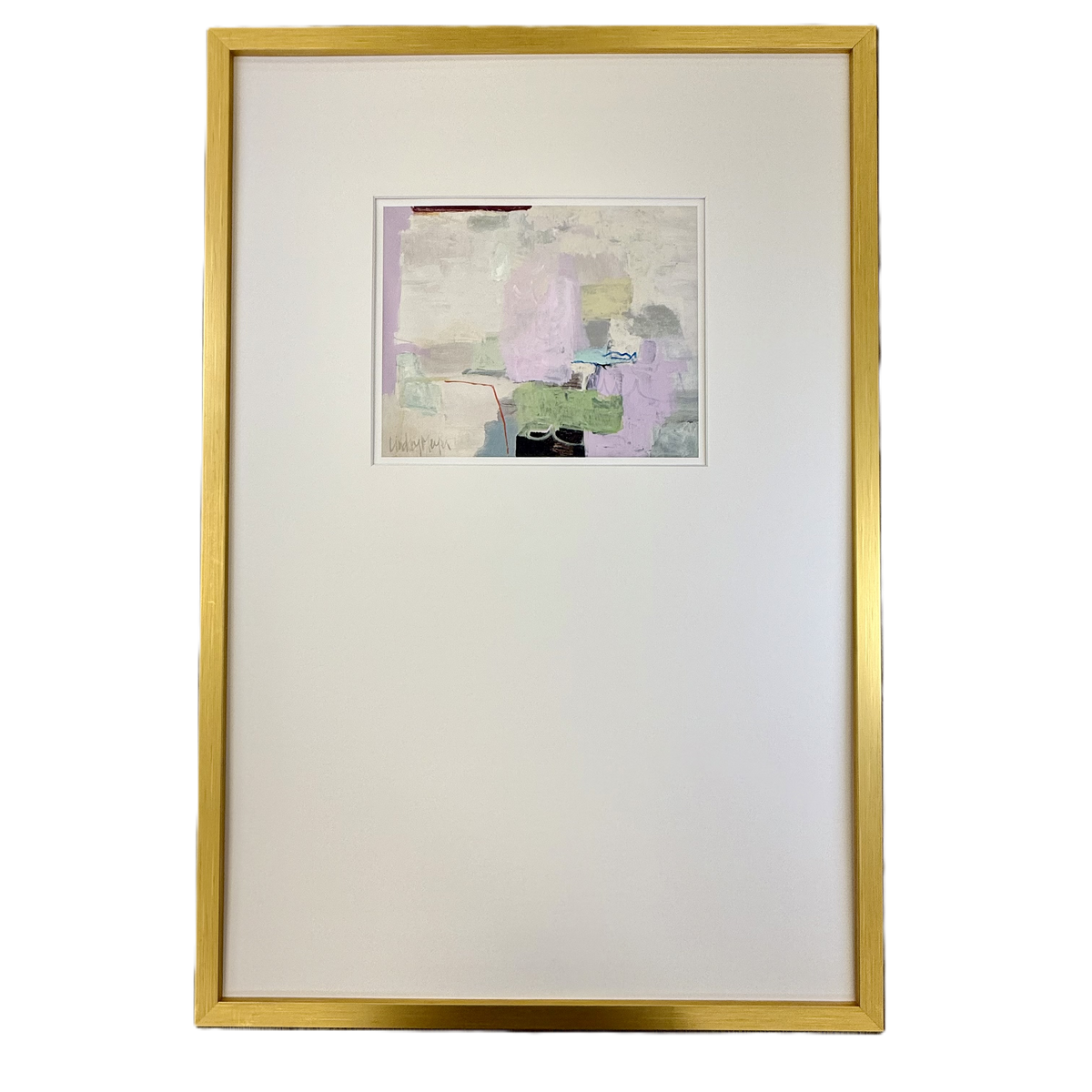 Lindsey Meyer Wild and Free Abstract Framed Print - 20 x 30