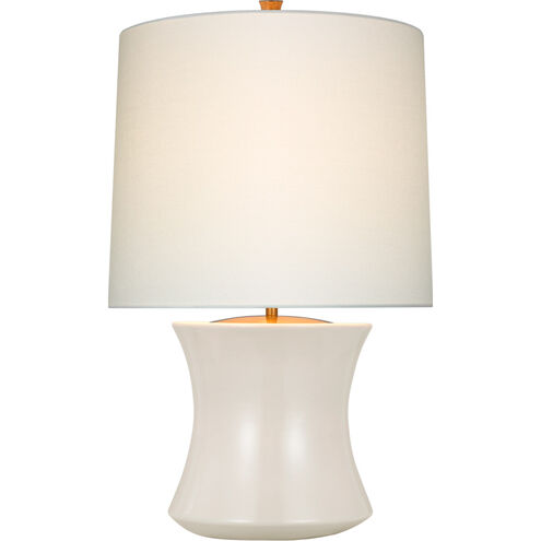 Marella Accent Lamp - Ivory with Linen Shade