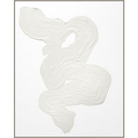 Neutral Swirl 1 by Thom Filicia Artwork Gray Frame - 40.25 x 50.25