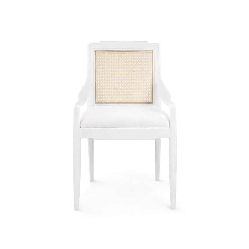 Veronika Armchair - Eggshell White