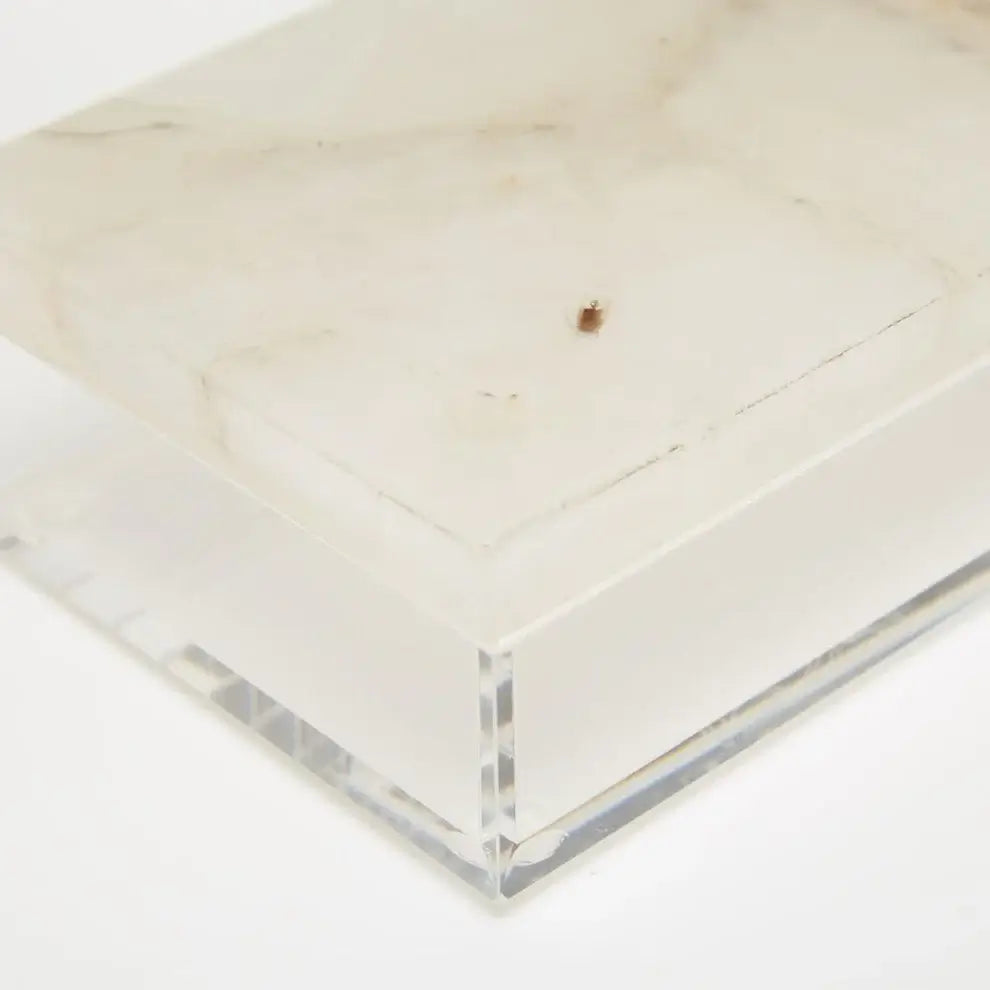 White Quartz Box