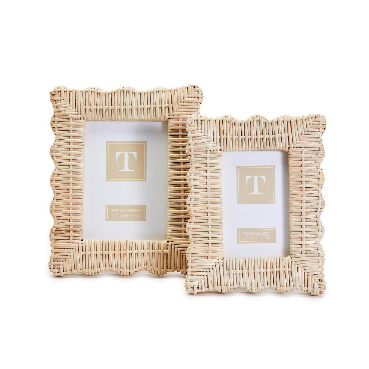 Wicker Weave Photo Frame - Hand Woven Rattan