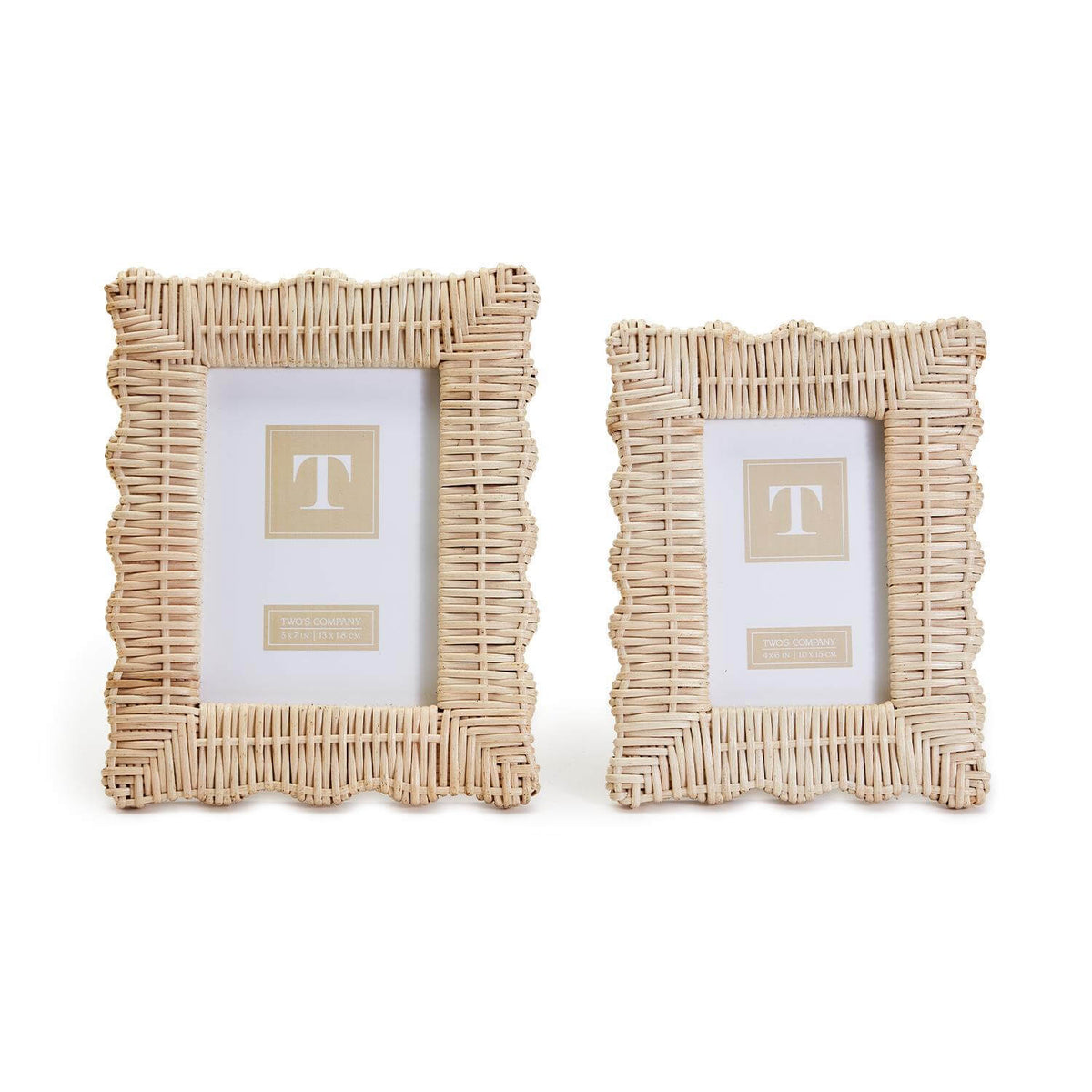 Wicker Weave Photo Frame - Hand Woven Rattan