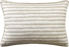 Corfu Stripe Throw Pillow - 14x20 Sand