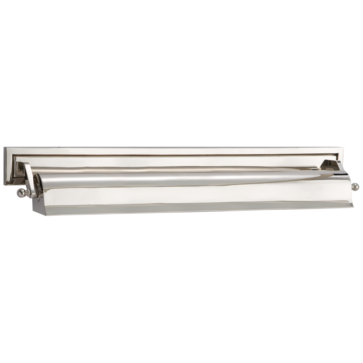 Library Picture Light 22 Inch - Polished Nickel