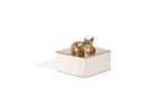 Corsac Decorative Box - Brass and Marble