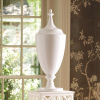 Grande Urn with Lid - White