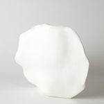 Low Kelp Vase - Matte White