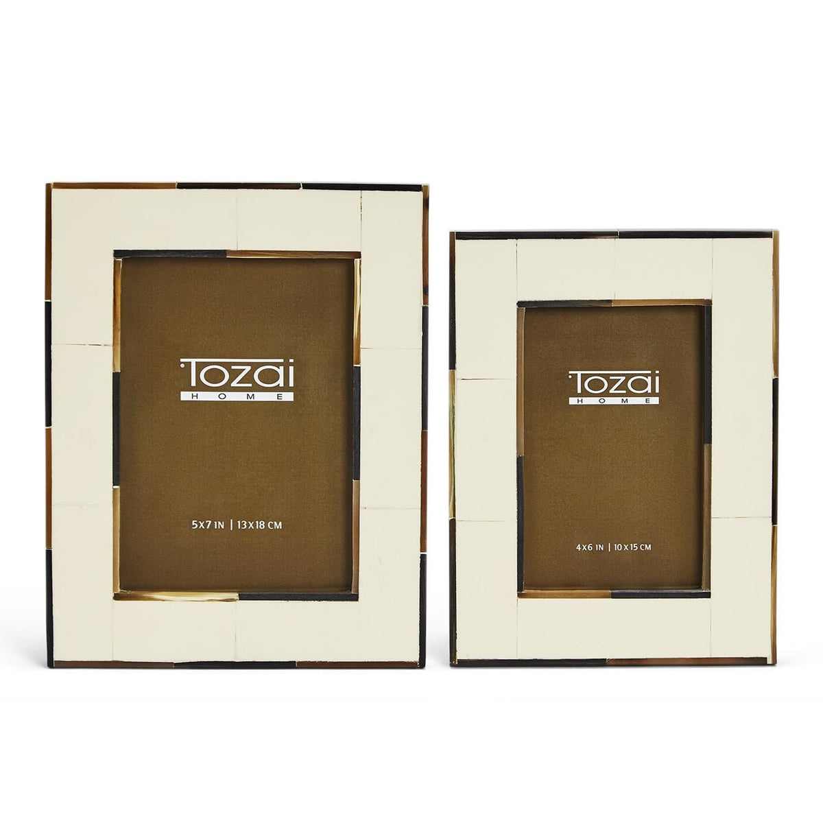 Milano 5" x 7" Photo Frame with Horn Inseam