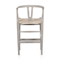Muestra Counter Stool - Weathered Grey
