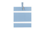 French Blue/White Rectangle Mod Charcuterie Board, Medium