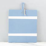 French Blue/White Rectangle Mod Charcuterie Board, Medium