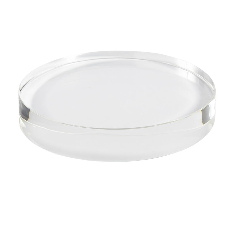 Solid Acrylic Riser Round Display Base | Steph Musur Designs